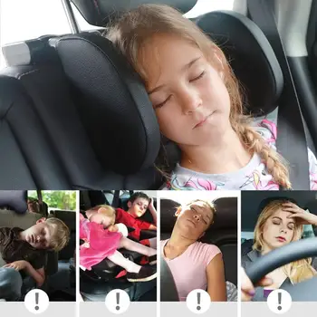 

Car Seat Pillow Headrest Neck Pillow Travel Sleeping Cushion for Kids Adults Car Seat Headrest Useful For Cars Universal