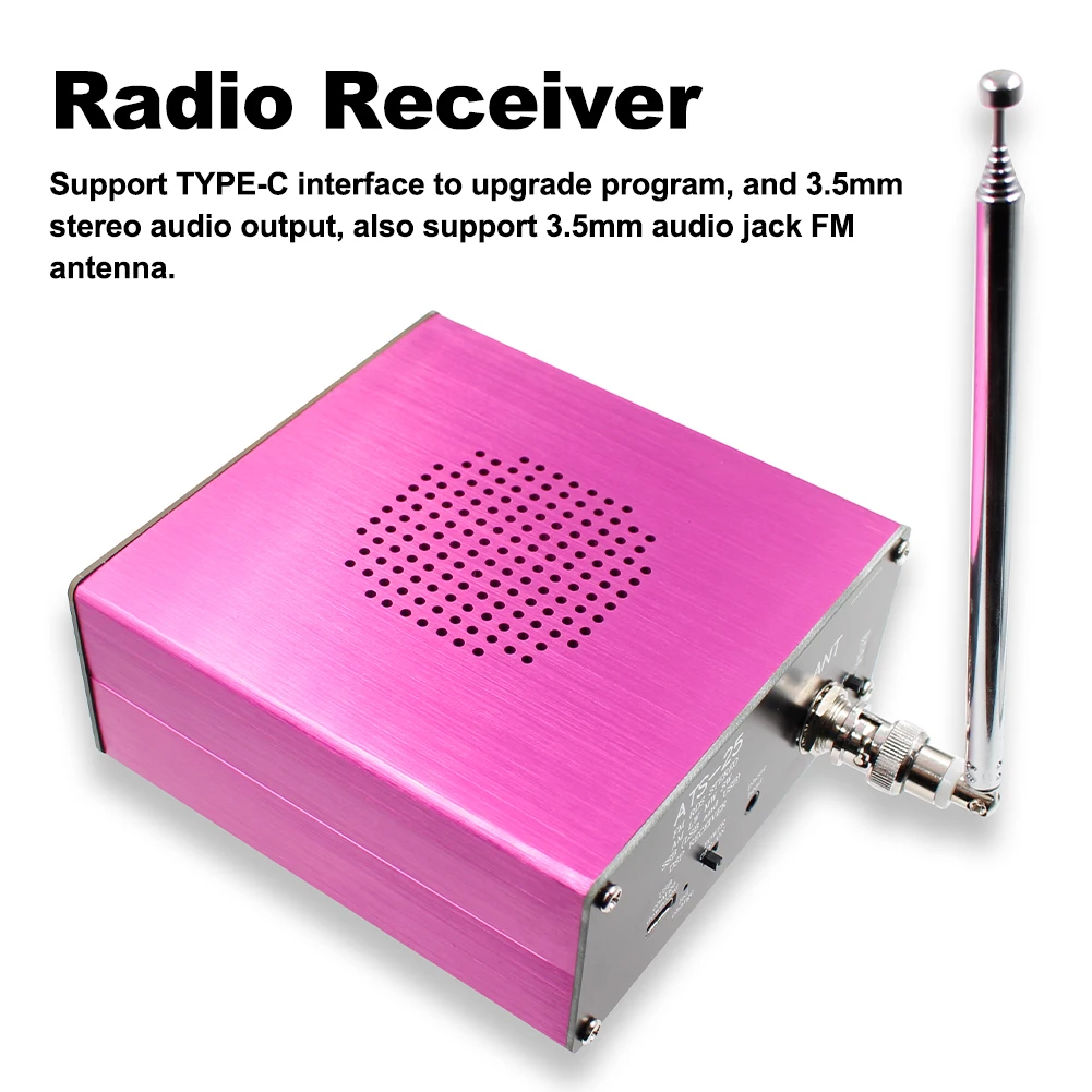 Универсальный радиоприемник FM LW(MW SW) SSB 2 4 дюймов сенсорный экран радио поиск