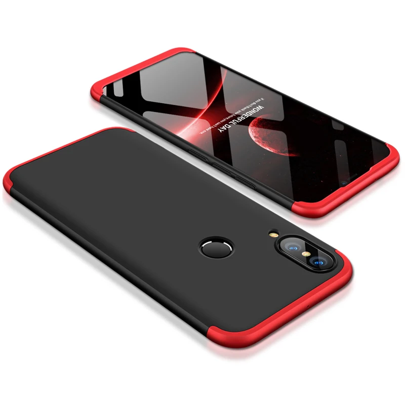 

For Huawei P Smart Z Case 3 in 1 360 Protective PC Back cover for Funda Huawei P Smart 2019 Case Smart+ P Smart Plus Smart2019