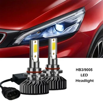 

2X 9005/HB3 LED Headlights For Chevrolet Impala 00-05 Malibu 97-03 Low Beam IP68 Waterproof Long Service Time LED Chip
