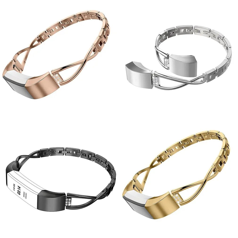 Модный металлический высококачественный Ремешок Fitbit Alta для мужчин t Fitbit Alta браслет для умных часов подходит для мужчин и женщин