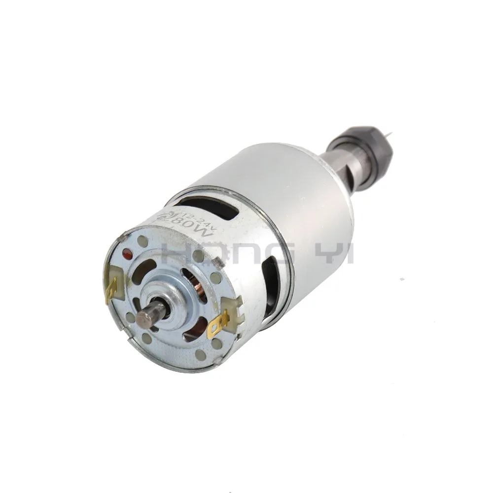 Rodamientos de bolas de Motor de husillo de 775 795 мотоциклы alta potencia con varilla de pandsión ER11 + fondo plan