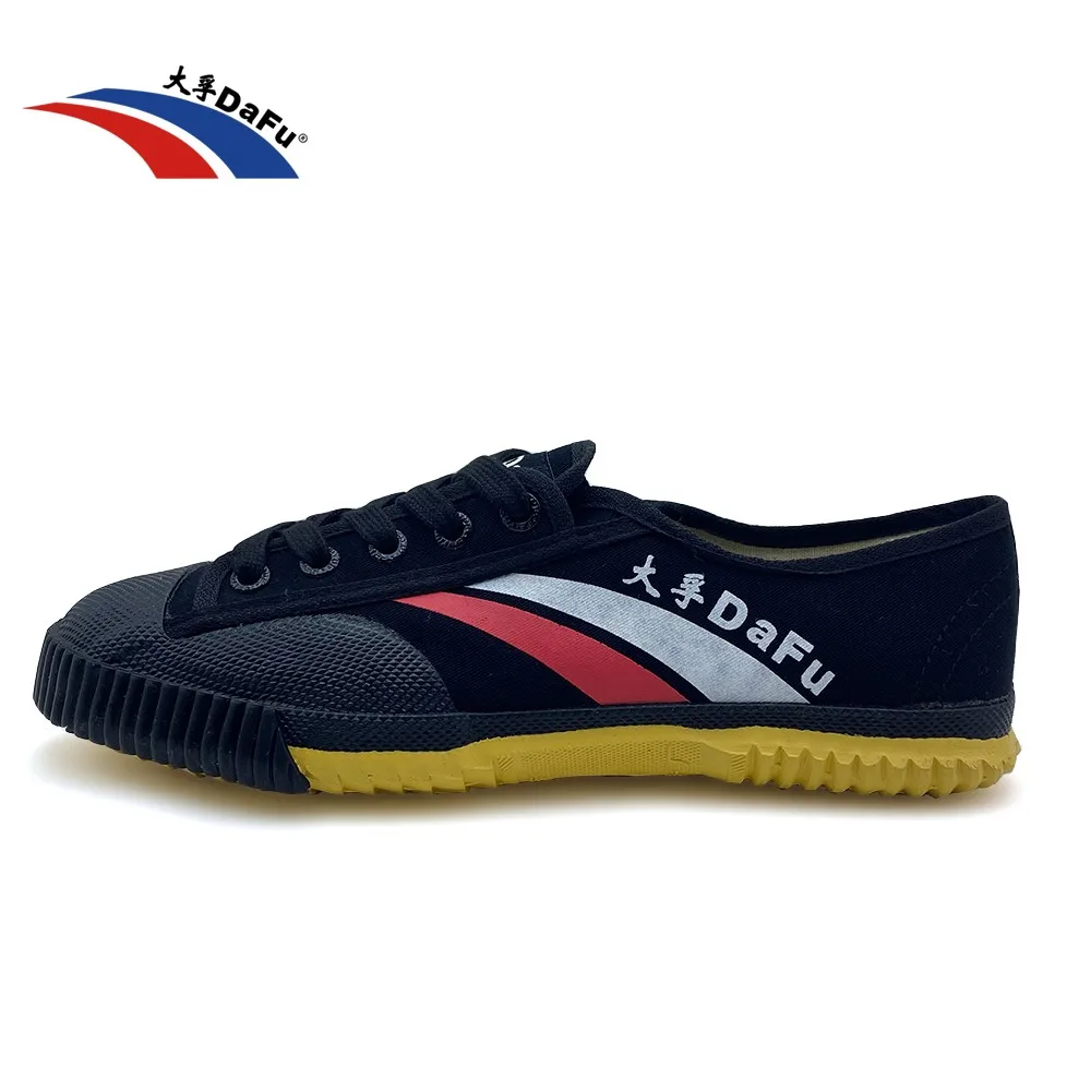 DaFu Kungfu-Zapatillas de artes marciales originales, calzado Shaolin Taichi Taekwondo Wushu suave y cómodo de lona para hombres y mujeres