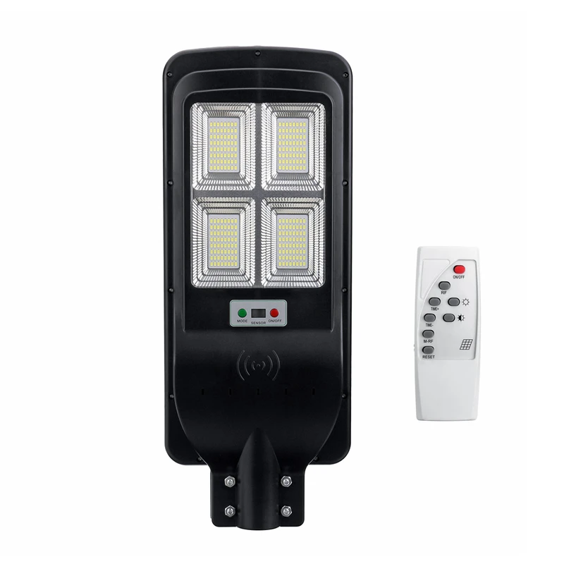 60W 100W LED Zonne-straat Licht met Timing Afstandsbediening PIR Motion Sensor Tuin Wandlamp Outdoor Verlichting 60W 100W LED Zonne-straat Licht met Timing Afstandsbediening PIR Motion Sensor Tuin Wandlamp Outdoor Verlichting