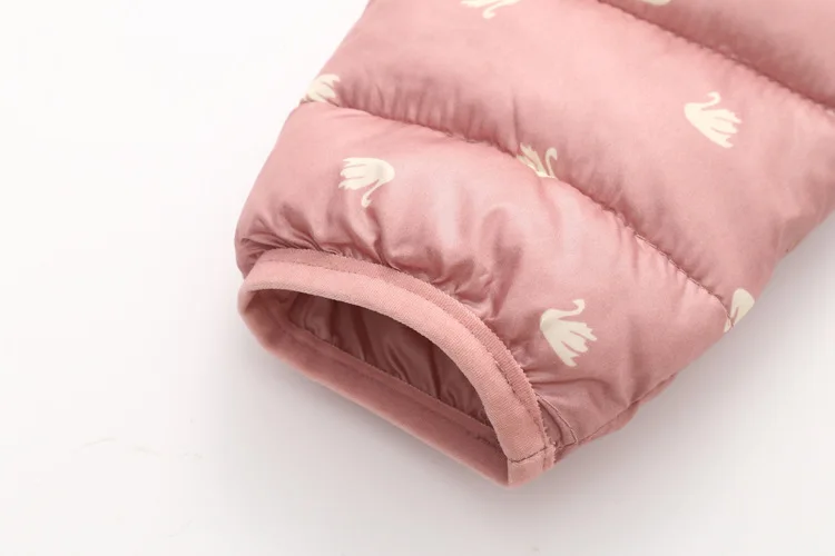 Boys Girls Cute Cartoon Bear Ears Jacket Kids Winter Outerwear Cotton Down Parkas Children Hooded Coat Toddler Snowsuit Clothing