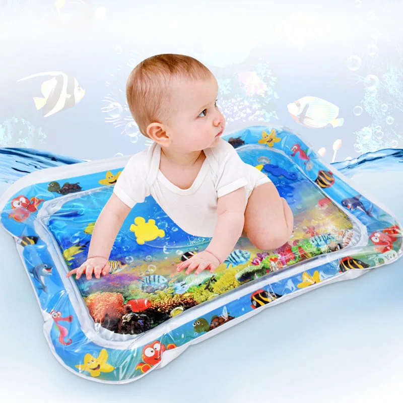 

2019 Creative Dual Use Toy Baby Inflatable Patted Pad Baby Water Cushion Prostate Water Cushion Pat toy SGS certification