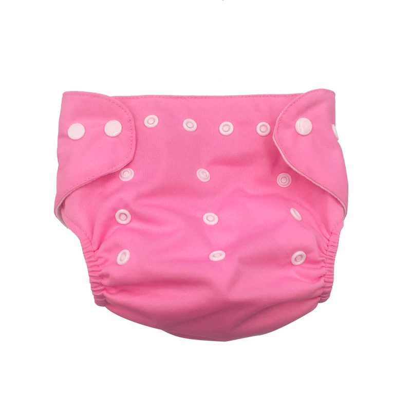 Pink Подгузники для новорожденных, моющиеся многоразовые подгузники, хлопковые тренировочные штаны, тканевые подгузники для малышей, подгузники для детей на осень и зиму - Цвет: Pink