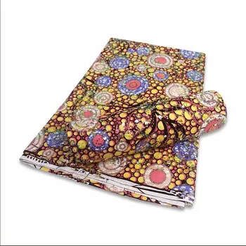 

New Style Mesh Wax Sequins Lace Fabric 2020 African Wax Fabrics Lace Embroidery Ankara Wax Fabric For Dress