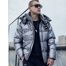 Оригинальная популярная брендовая пуховая хлопковая стеганая одежда для мужчин, зимнее Новое Стильное хлопковое пальто для мужчин в европейском и американском стиле