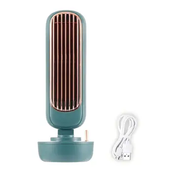 

Retro Humidification Tower Fan Two in One USB Charging Air Conditioner Cooler