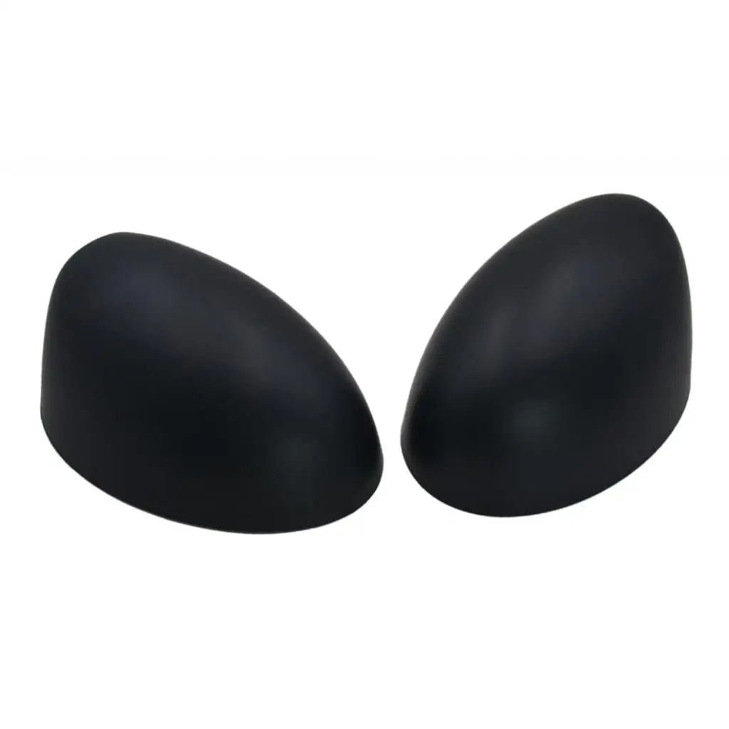 1 Pair Black Rearview Mirror Cover Trim For Mini Cooper R52 R50 R53 Auto Mirror