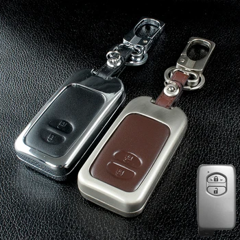 

Nice Feel Car Key Case Cover For Toyota Land Cruiser Prado 150 Camry Prius Crown For Subaru 2013 2014 Foreste Outback XV legacy