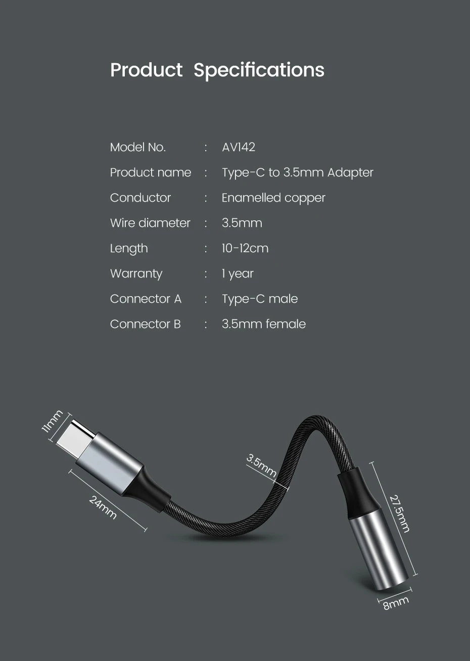 USB для type-C-3,5 мм адаптер USB-C type-C-3,5 мм аудио кабель для наушников для huawei Xiaomi Mi 9 8 Oneplus 7e