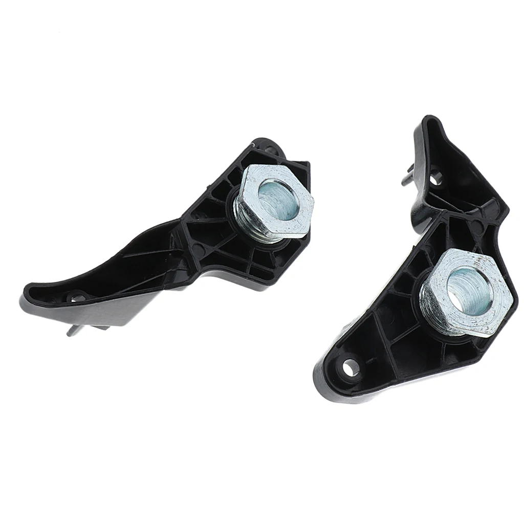 Pair Headlight Bracket Repair Kit Support Protector For BMW 5 Series E60