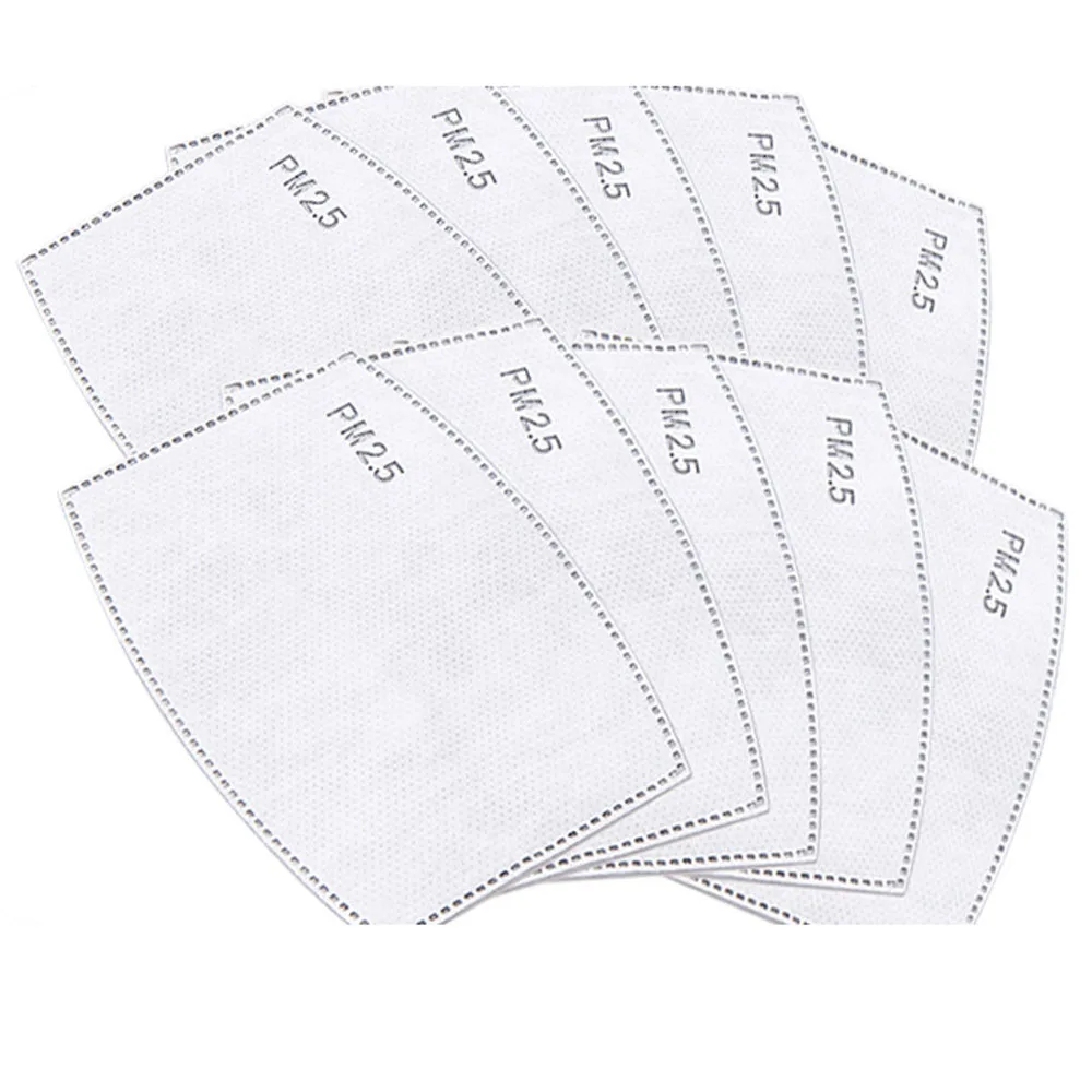 

10pcs Mask Respirator Filter Pad Disposable Antivirus Corona COVID-19 Smog Prevention for kf94 N95 KN95 ffp3 2 1 All Face Masks