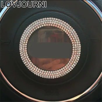 

Modified Cup Steering Wheel Navigation Interior Automobile Automovil Chromium Mouldings Parts Car Styling 18 19 FOR JEEP Compass