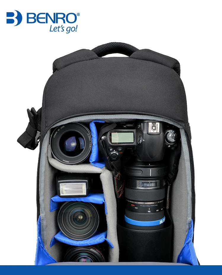 Профессиональный водонепроницаемый рюкзак Benro Hiker 200 300 для ноутбука DSLR сумка