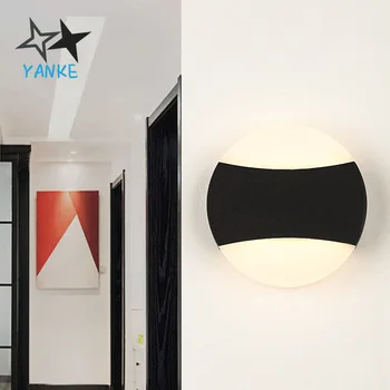 

Nordic Simple LED Wall Lamp Room Aisle Wall Bathroom Bar Decoration Lighting bedroom decor lamp living room decoration lamp