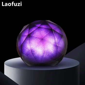 

Wireless 4.0 Bluetooth Speaker Powerful Stereo Remote Control Home Small Colorful LED Light Ball Speaker Loudspeaker Subwoofer