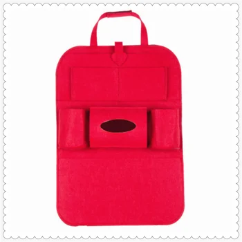 

Car modeling seat back storage bag child anti-kick for Toyota Avanza Carina Celica V Hilux Land Cruiser Corona