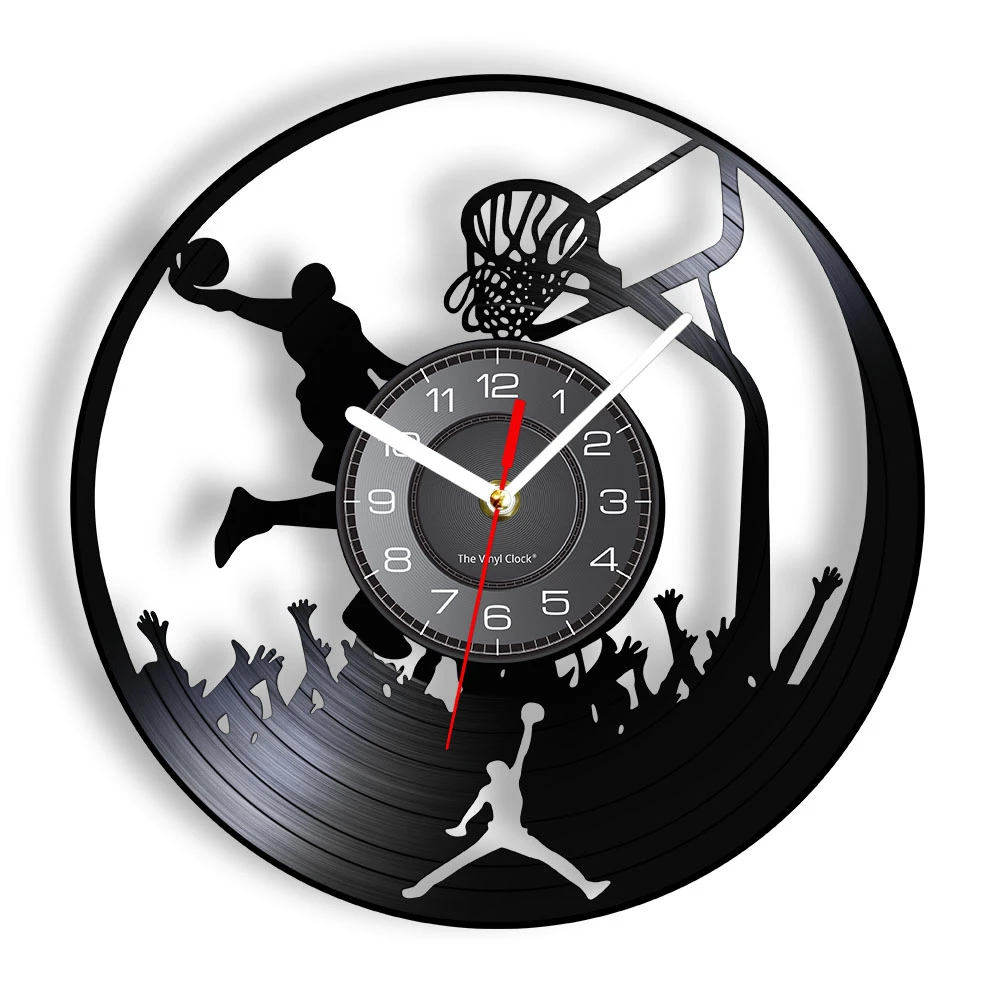 Zweitens Koaleszenz Moment laser cut vinyl record clock Hintergrund Frank Zyklop