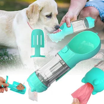 

Triple Portable pet water bottle for cats Multifunctional dog food feeder drinking bowl puppy cat drinking fountain pet supplies
