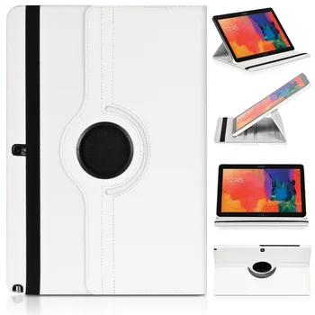 

360 Rotating PU Leather Case for Samsung Galaxy Note 10.1" 2012 GT-N8000 N8000 N8010 N8020 Tablet Cover Sand Holder Funda Capa