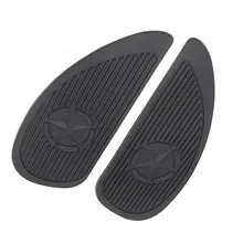 1 пара бак мотоцикла тяговые колодки Сторона газа Колено Ручка протектор противоскользящие Стикеры для Suzuki для Honda