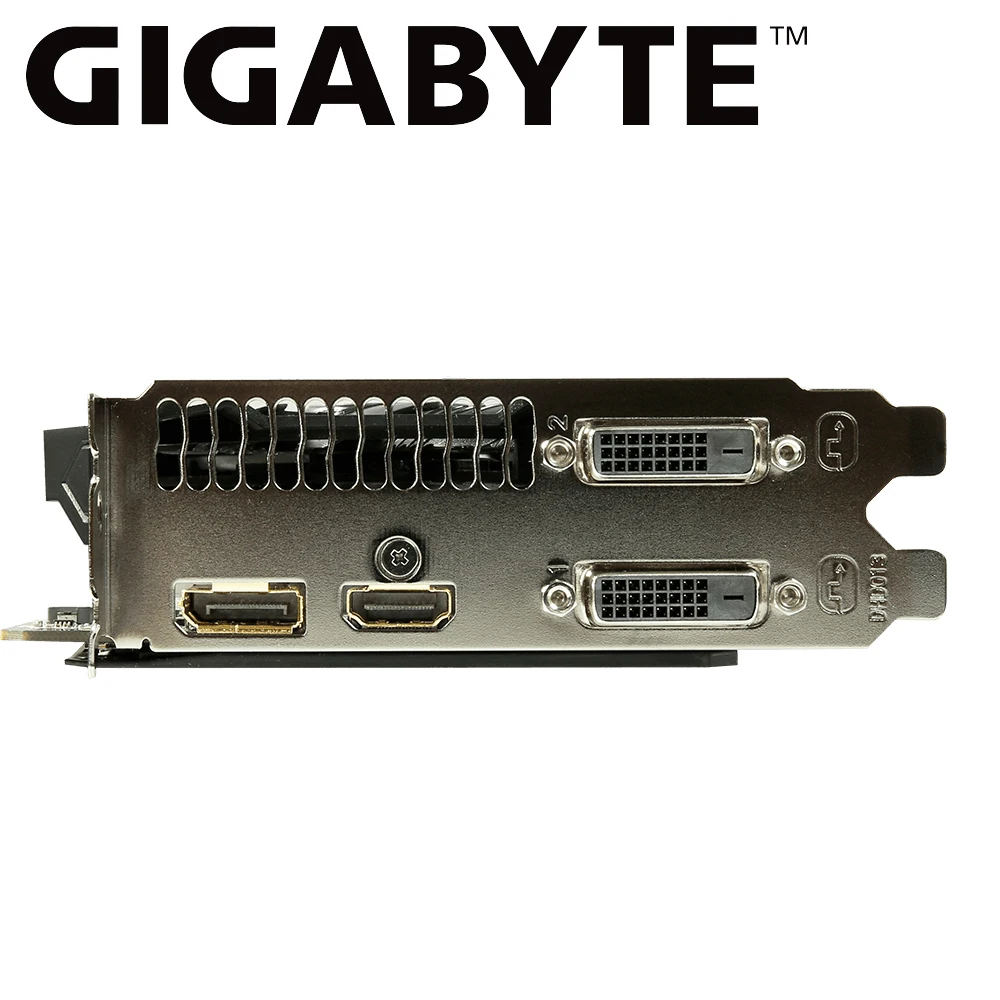 Видеокарта GIGABYTE gtx 1060 6 ГБ графическая карта NVIDIA Geforce gtx1060 GDDR5 192 бит игровой ПК б/у