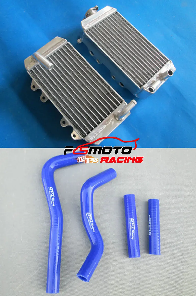 Алюминиевый радиатор и красный шланг для Honda CRF 150 R CRF150 CRF150R 2007 2008 2009 07-09 08 07 09 |