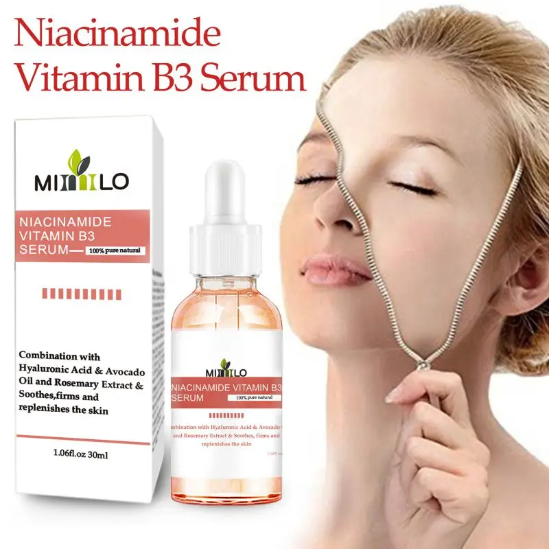 Niacinamide Essence увлажняющий отбеливающий Осветляющий веснушки осветляет цвет кожи осветляет тонкие линии Сыворотка против морщин