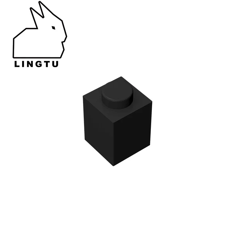 LINGTU строительный блок для бренда Fro Lego 3005 30071 35382 1x1 Развивающие детские