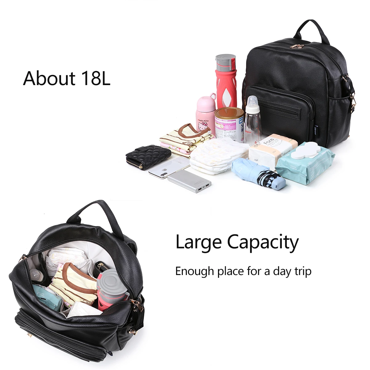  Soboba Diaper Bag for Newborn Baby Solid Multi-functional Waterproof Maternity Changing Bag for Bab