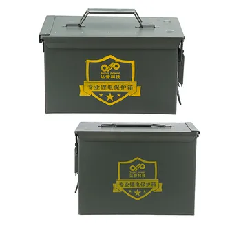 

Original DUPU Lipo Battery Metal Safty Protector Waterproof Anti-explosion Fireproof Case Box Bag For RC Racing Drone Spare Part