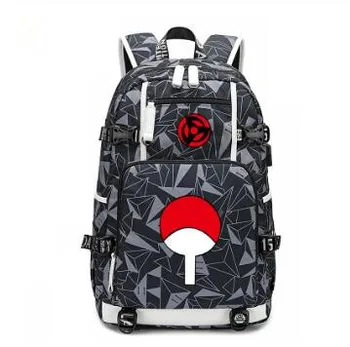 

Anime Naruto Uzumaki Backpack Women Men Laptop Backpack School Bags for Teenagers Large Capacity Travel Rucksack Casual Backpack