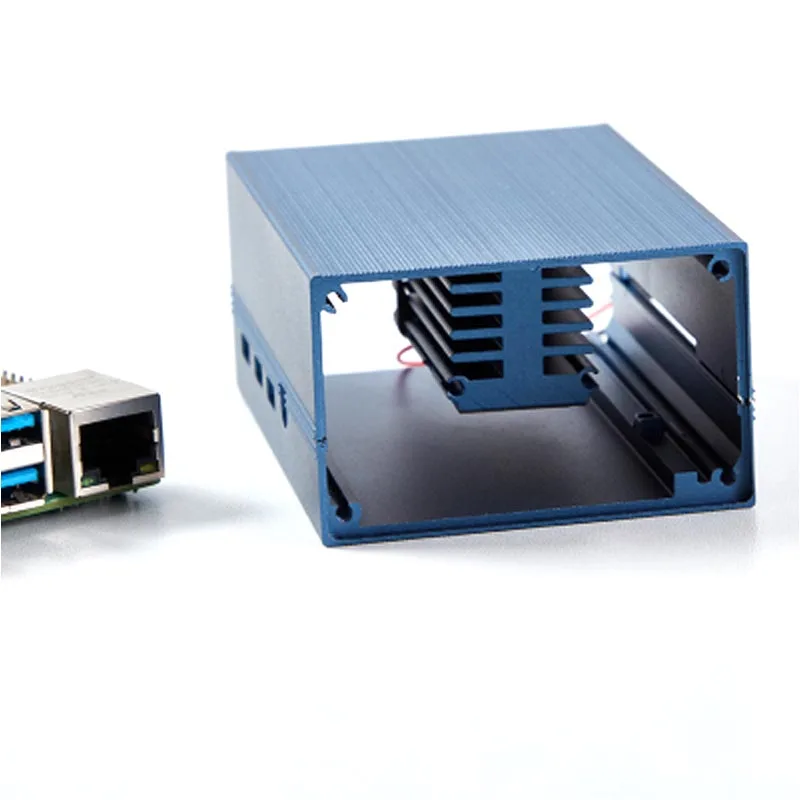 Новый Raspberry Pi 4B металлический корпус 4 коробки материнской платы Алюминий сплав