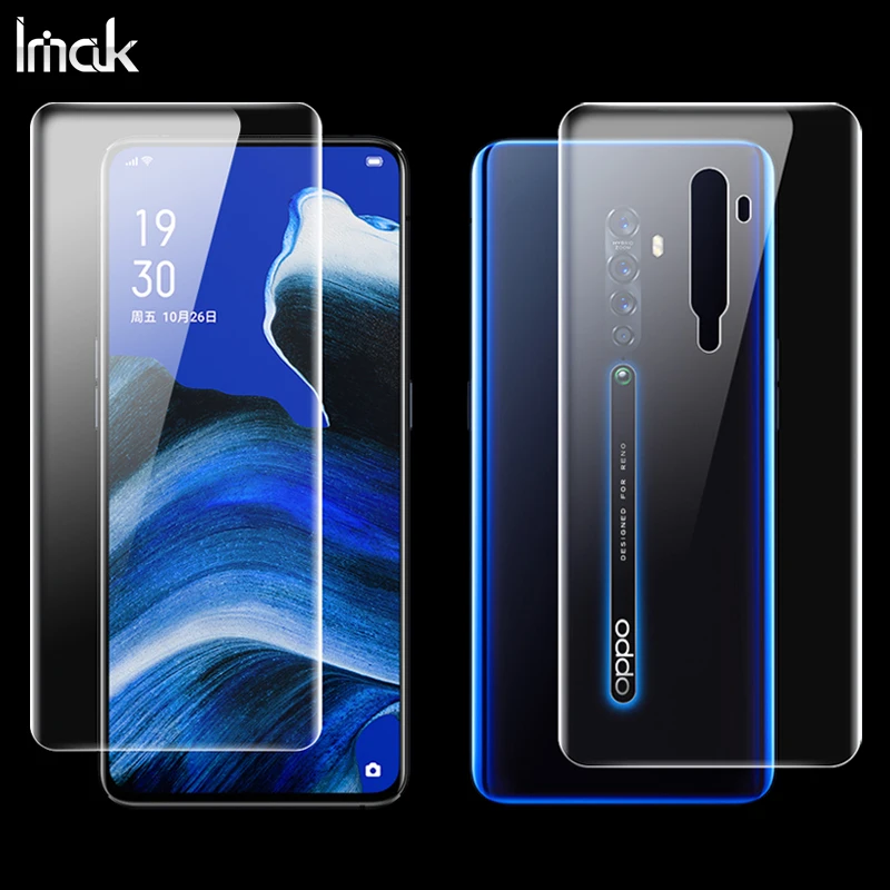Для OPPO Reno 2 Защитная пленка IMAK Hydrogel III Передняя и задняя мягкая защитная пленка tpu для OPPO Reno2 Z не стекло