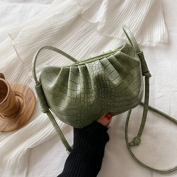 

Stone pattern Bucket bag 2020 Fashion New High quality PU Leather Women's Designer Handbag Casual Shoulder Messenger Bag