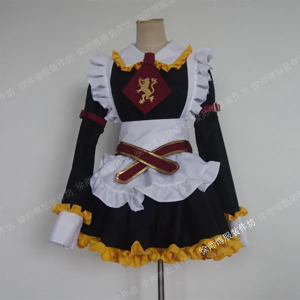 Anime cosplay Fate/Apocrypha FGO Astolfo Maid Dress apron lolita Cosplay Costumes A | Тематическая одежда и униформа