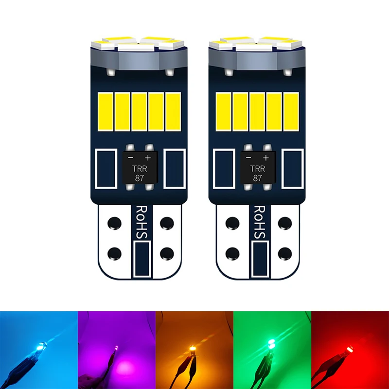 

2pcs Good Quality Car Brake Trunk Interior T10 LED For Suzuki Swift Bmw F10 X5 E70 E30 F20 E34 G30 E92 E91 M Volvo XC90 S60