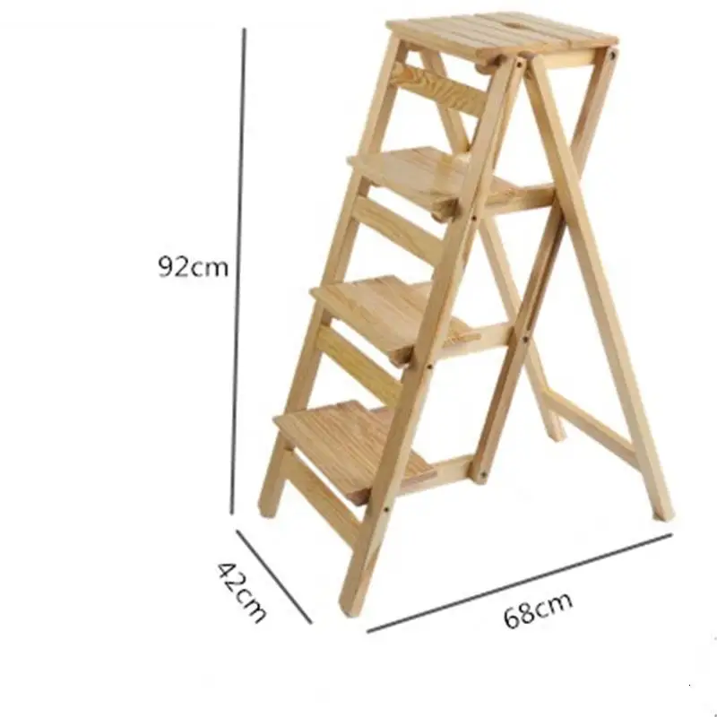 Lipat tabrete складные ступеньки для помещений, складные ступеньки, подтяжки, Escalera Para Cocina, деревянный стул-стремянка Escaleta, лестничное кресло - Цвет: Version O