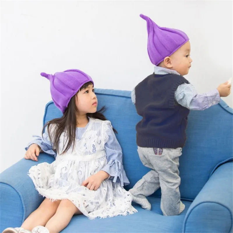 Beanies детская зимняя шапка для девочек и мальчиков милые Твердые крышки