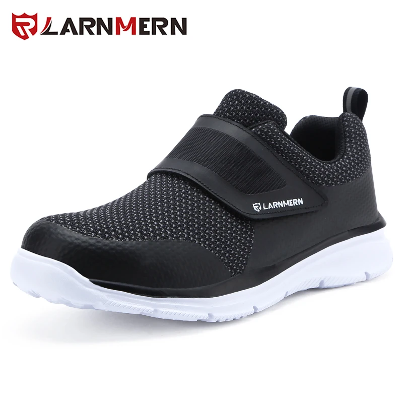 LARNMERN Mens Steel Toe Safety Work Shoes For Men Lightweight Breathable Anti-smashing Anti-puncture Non-slip Protective Shoes LARNMERN Mens Steel Toe Safety Work Shoes For Men Lightweight Breathable Anti-smashing Anti-puncture Non-slip Protective Shoes
