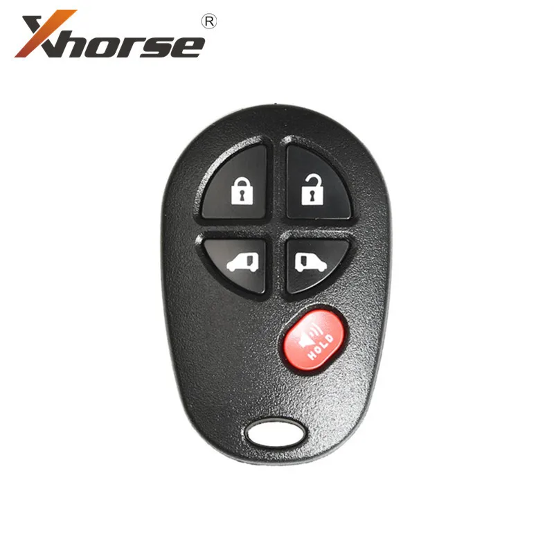 Xhorse XKTO08EN универсальный дистанционный ключ 5 кнопок для VVDI инструмент ключей