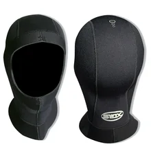 SLINX Men 5mm Scuba Diving Cap Swimming Warm Snorkeling Hat Thick Dive Hood Cold Proof Winter Swim Wetsuit Wet Suit Equipment