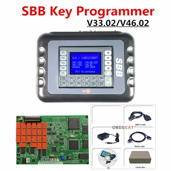 

DHL Free SBB Key Programmer SBB V33.02 V46.02 Support Multi-Language Auto Silca SBB Programmer Immobilizer Transponder