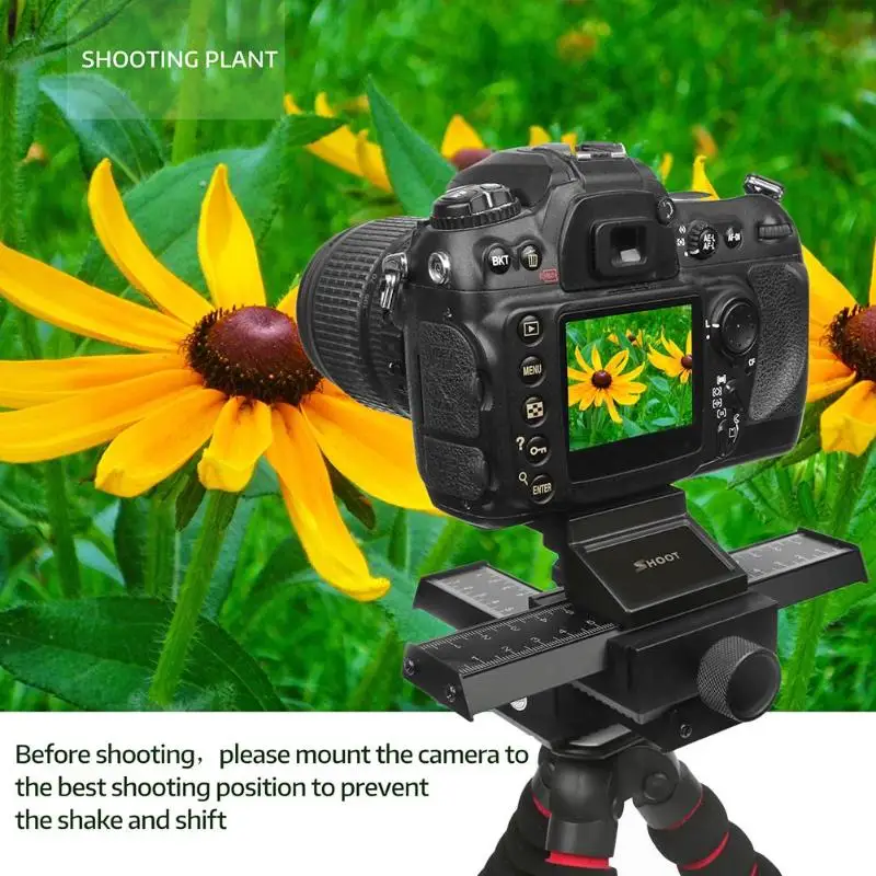 4 способа крупным планом Пластик рельсовый ползунок цифровой Камера Gimbal фон для фотосъемки аксессуары сильная текстура длительный и прочный