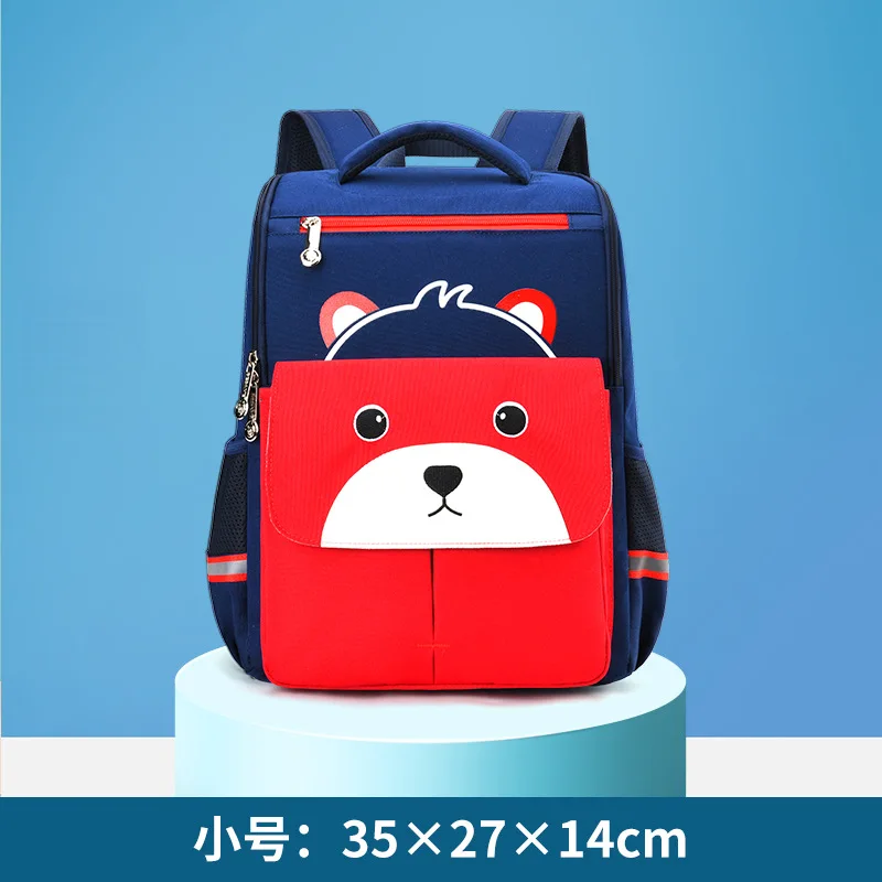 Детские школьные сумки для мальчиков и девочек, ортопедические школьные рюкзаки для детей, рюкзаки для начальной школы, рюкзаки mochila infantil - Цвет: small red
