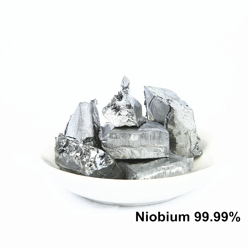 Ниобий Nb слиток высокой чистоты 99.99% металлическое простое вещество для