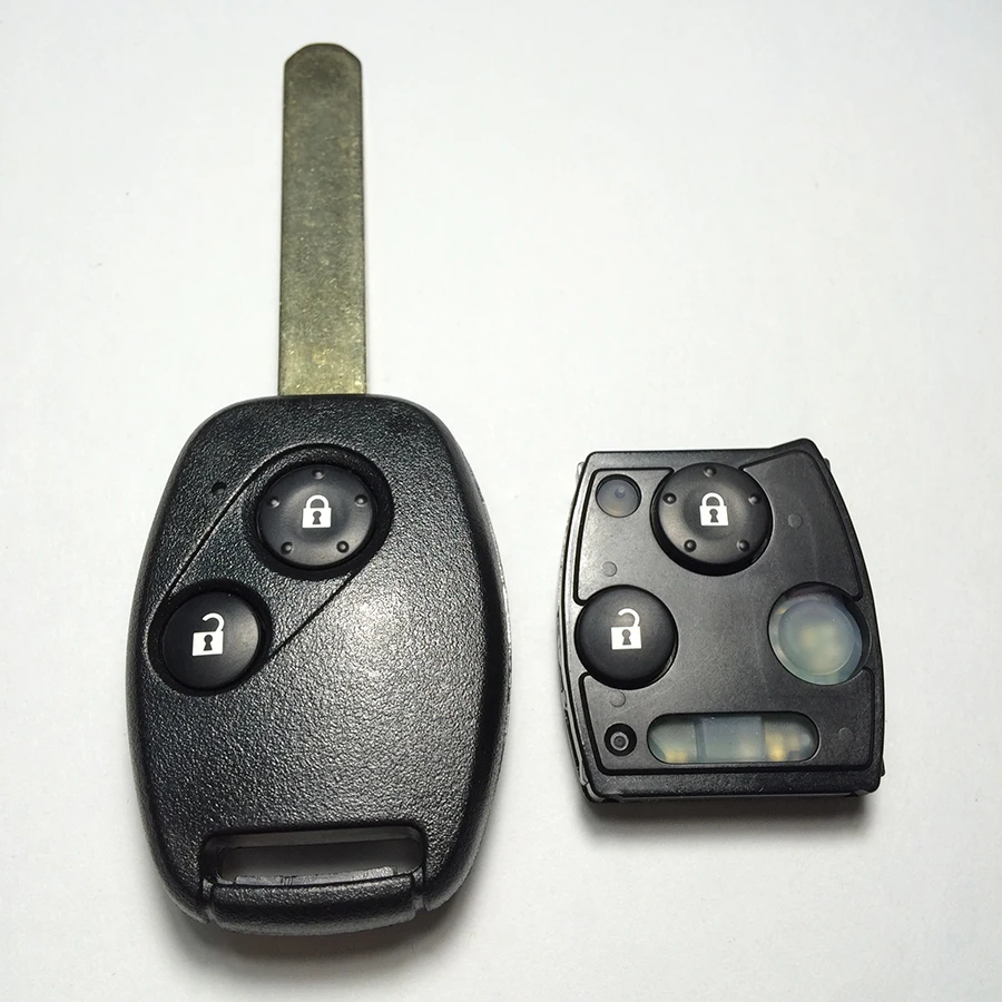 New 2 Button Remote Key For Honda Crv Accord 433mhz With Id46 Electric
